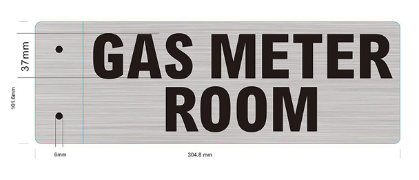 Gas Meter Room-Two-Sided/Double Sided Projecting, Corridor and Hallway