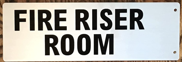 SIGNAGE FIRE Riser Room SIGNAGE-Two-Sided/Double Sided Projecting, Corridor and Hallway