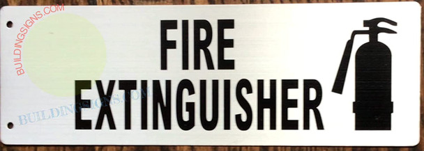 FIRE EXTINGNISHER Sign -Two-Sided/Double Sided Projecting, Corridor and Hallway Sign
