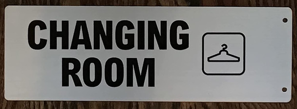 Changing Room Sign -Two-Sided/Double Sided Projecting, Corridor and Hallway Sign