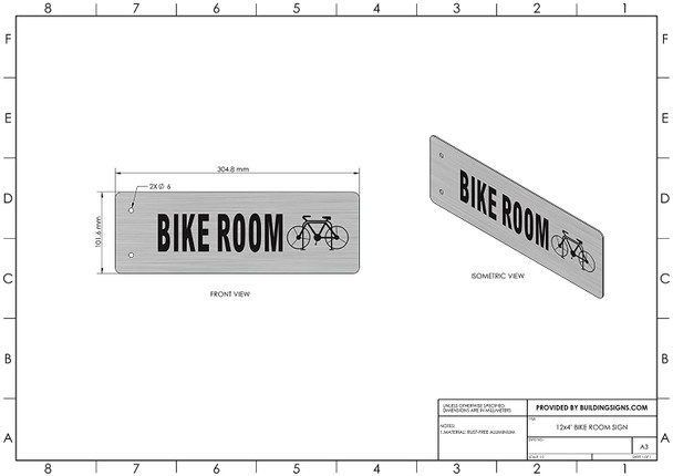 SIGNAGE Boiler Room-Two-Sided/Double Sided Projecting, Corridor and Hallway