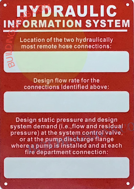 SIGN Hydraulic Information System