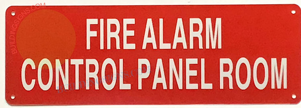 SIGNAGE FIRE Alarm Control Panel Room