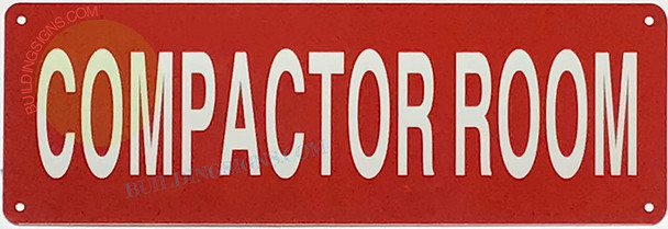 Compactor Room SIGNAGE