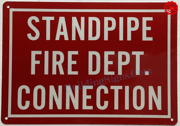 STANDPIPE FIRE DEPARTMENT CONNECTION