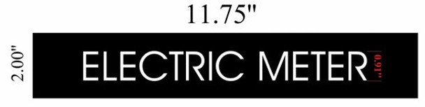 Electric Meter Sign