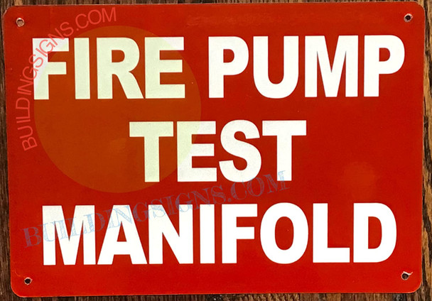 FIRE PUMP TEST MANIFOLD