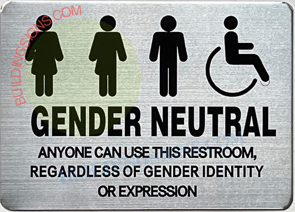 GENDER NEUTRAL RESTROOM