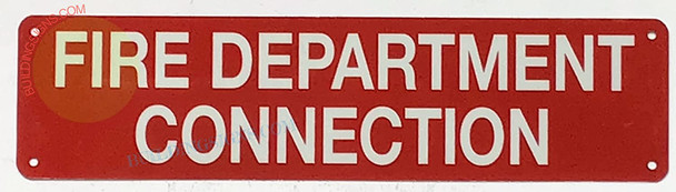 FIRE DEPARTMENTCONNECTION Signage