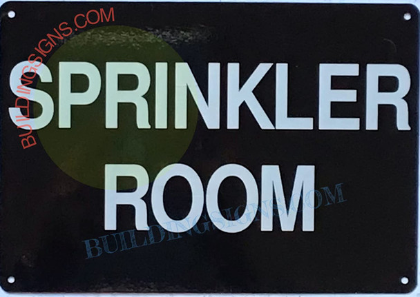 SPRINKLER ROOM SIGN