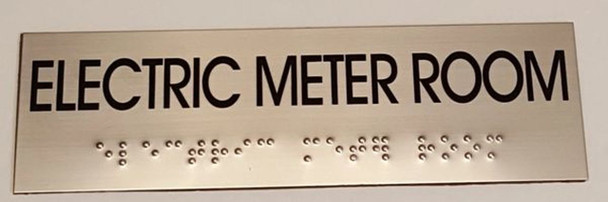 SIGNS ELECTRIC METER ROOM Sign