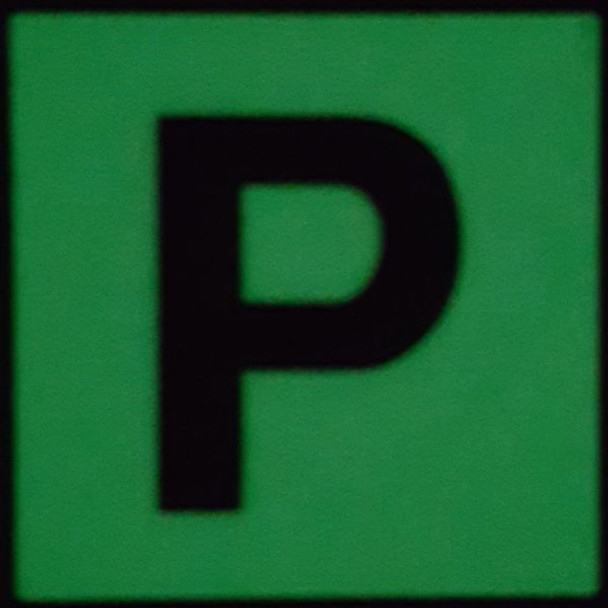 PHOTOLUMINESCENT SIGN