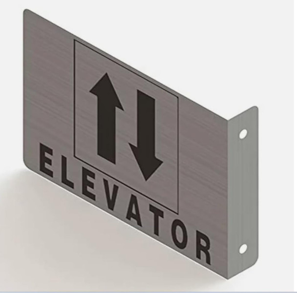 PROJECTION Elevator sign - Elevator sign Hallway sign -ESPECTADORA LINE