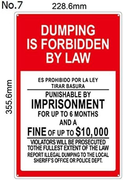 4 Pack-Dumping Is Forbidden By Law
