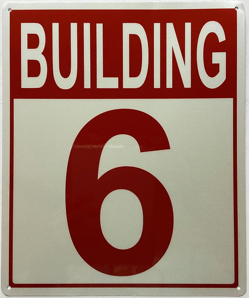 Building Number 6 Signage: Building - 6 Signage