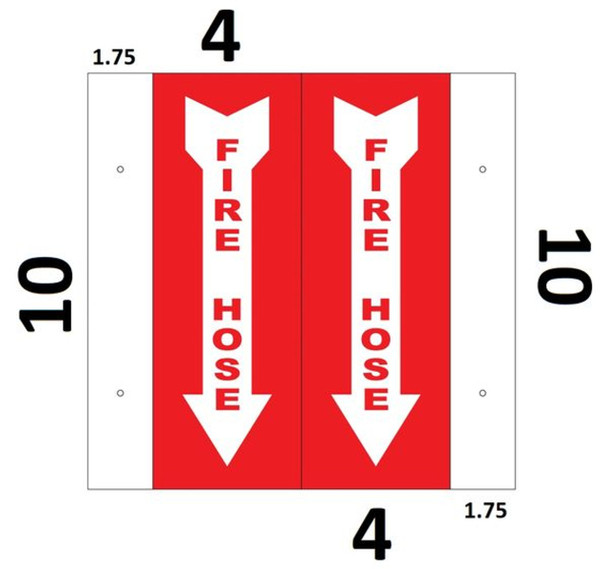 Fire Hose 3D Projection /Fire Hose  -Les deux cotes line