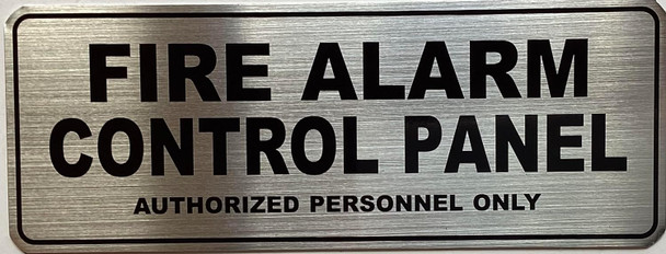 FIRE ALARM CONTROL PANEL  Signage