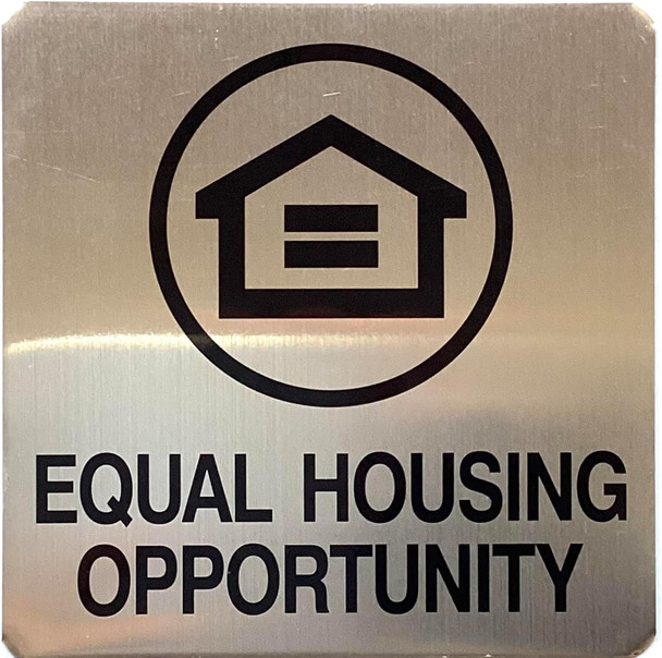 Signage  EQUAL HOUSING OPPORTUNITY SYMBOL