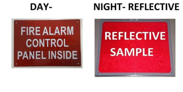 FIRE ALARM SIGNS