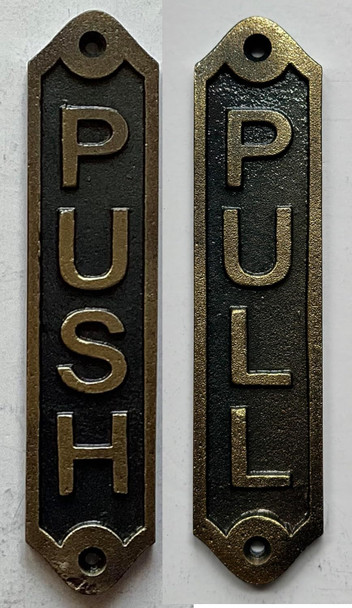 Cast Aluminium Push & Pull