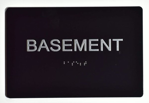 BASEMENT SIGN - (Aluminium ADA