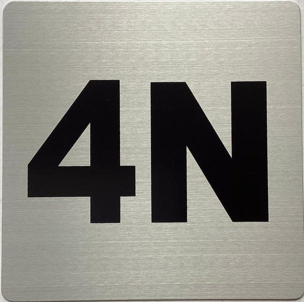 Sign Apartment number 4N