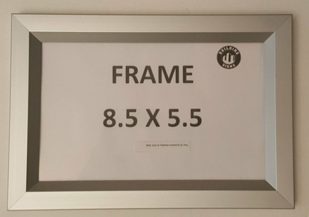 Inspection Frame 8.5 X 11 (Heavy