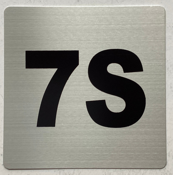 Sign Apartment number 7S