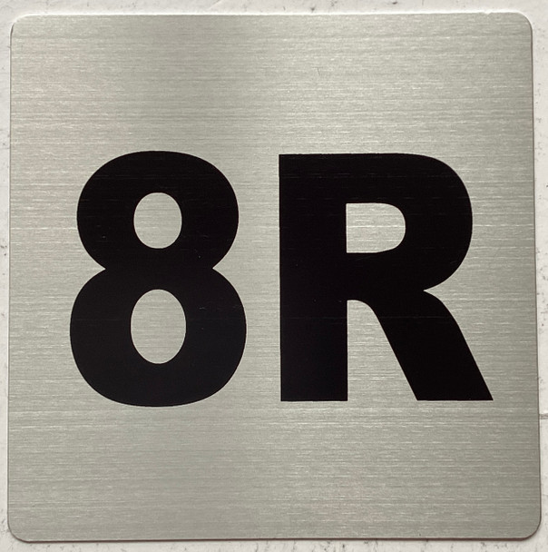 Sign Apartment number 8R