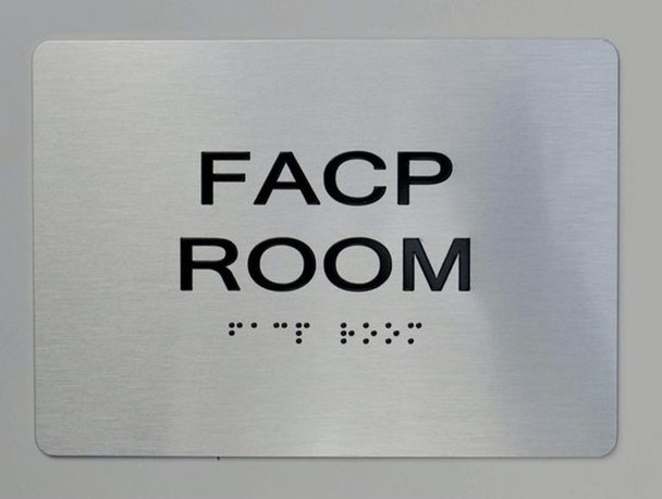 SIGNS FACP Room ADA-Sign -Tactile Signs The