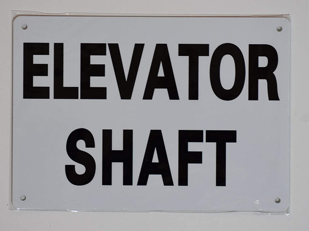 Elevator Shaft Sign