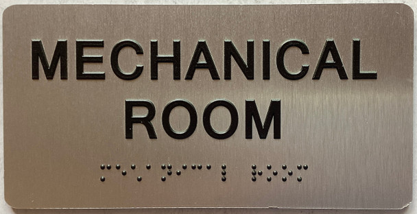 ADA MECHANICAL ROOM SIGN