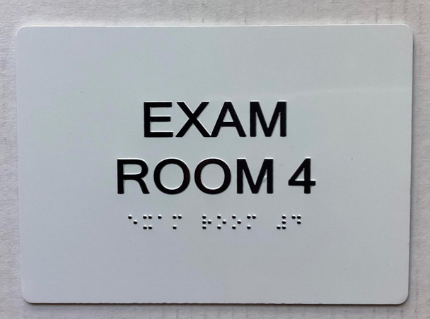 ADA EXAM ROOM NO 4 SIGN