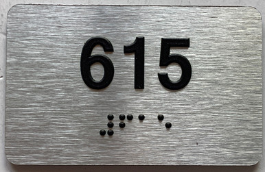 Apartment number 615 sign -Unit Number 615 sign / Suite 615 sign ...