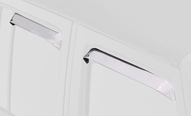Window Vent Shades Stainless 4Door