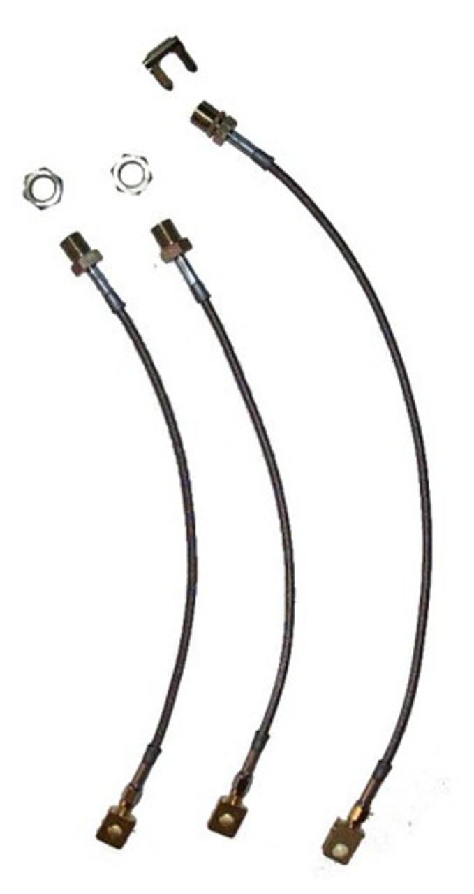 Stainless Steel Brake Line Kit 8-10 Inch Lift