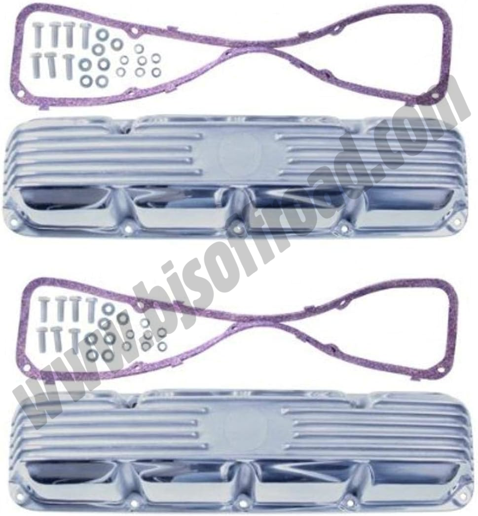 Polished Aluminum Valve Covers AMC V8 6911