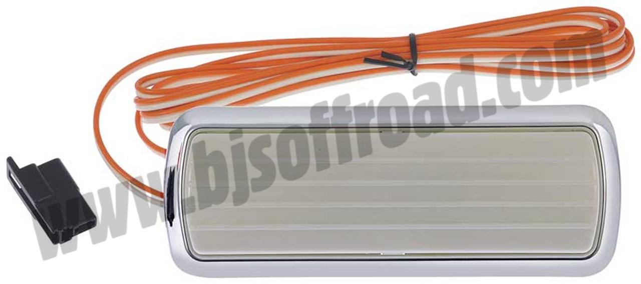 Dome Light Assembly with Chrome Base