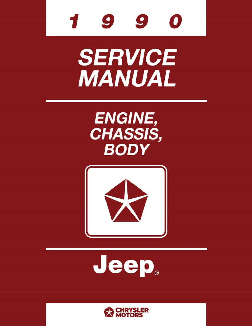 1990 Jeep Factory Service Manual