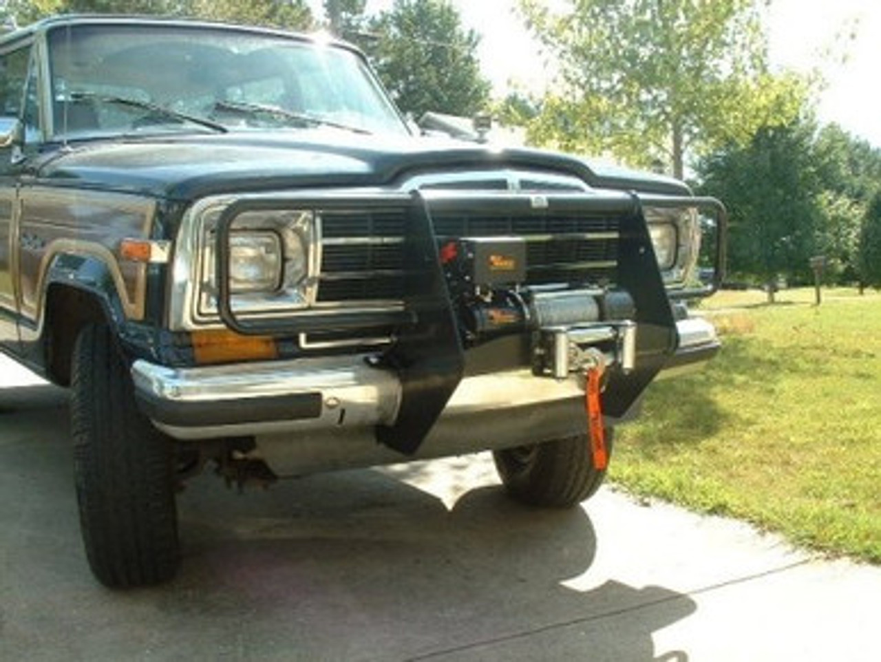 Killer32 Winch Mount with Grille Brush Guard 1979-1991