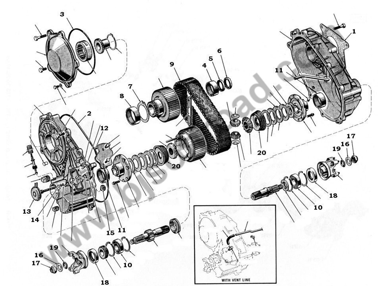 Quadratrac BW1339 and BW1305 Small Parts - BJ's Full-Size