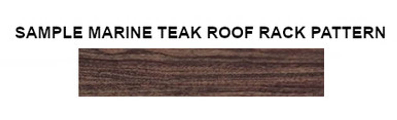 Roof Rack Woodgrain, Marine Teak