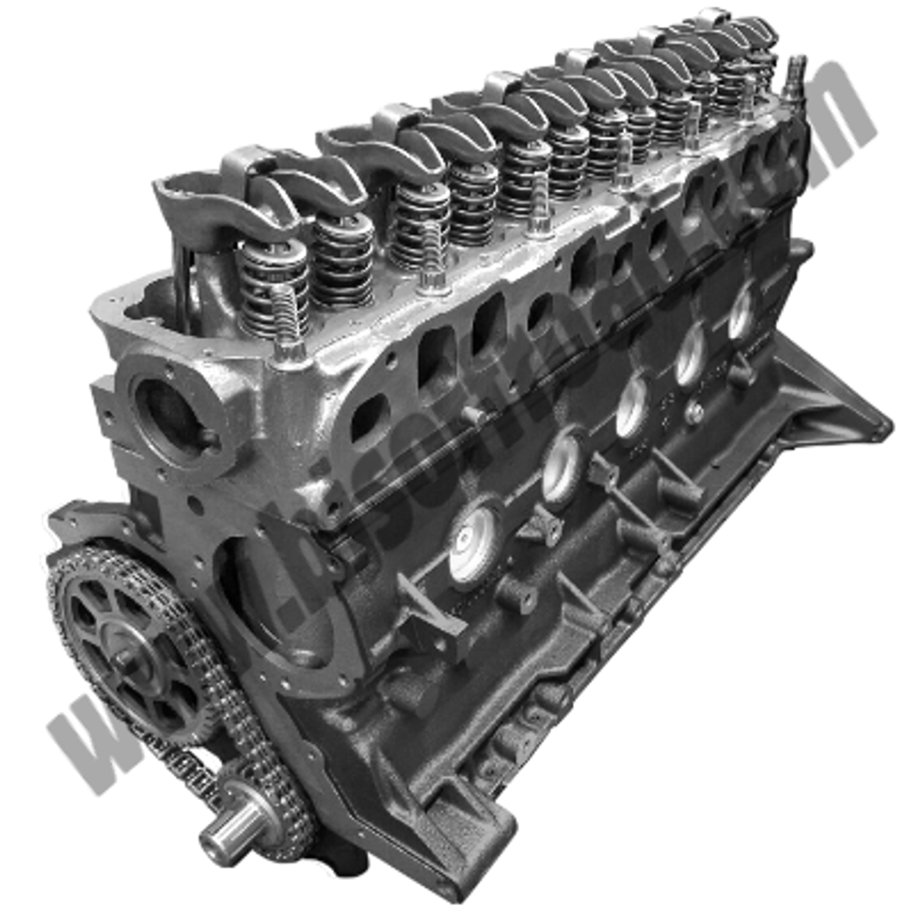 Remanufactured Long Block AMC 258 4.2L Straight 6 1972-1988