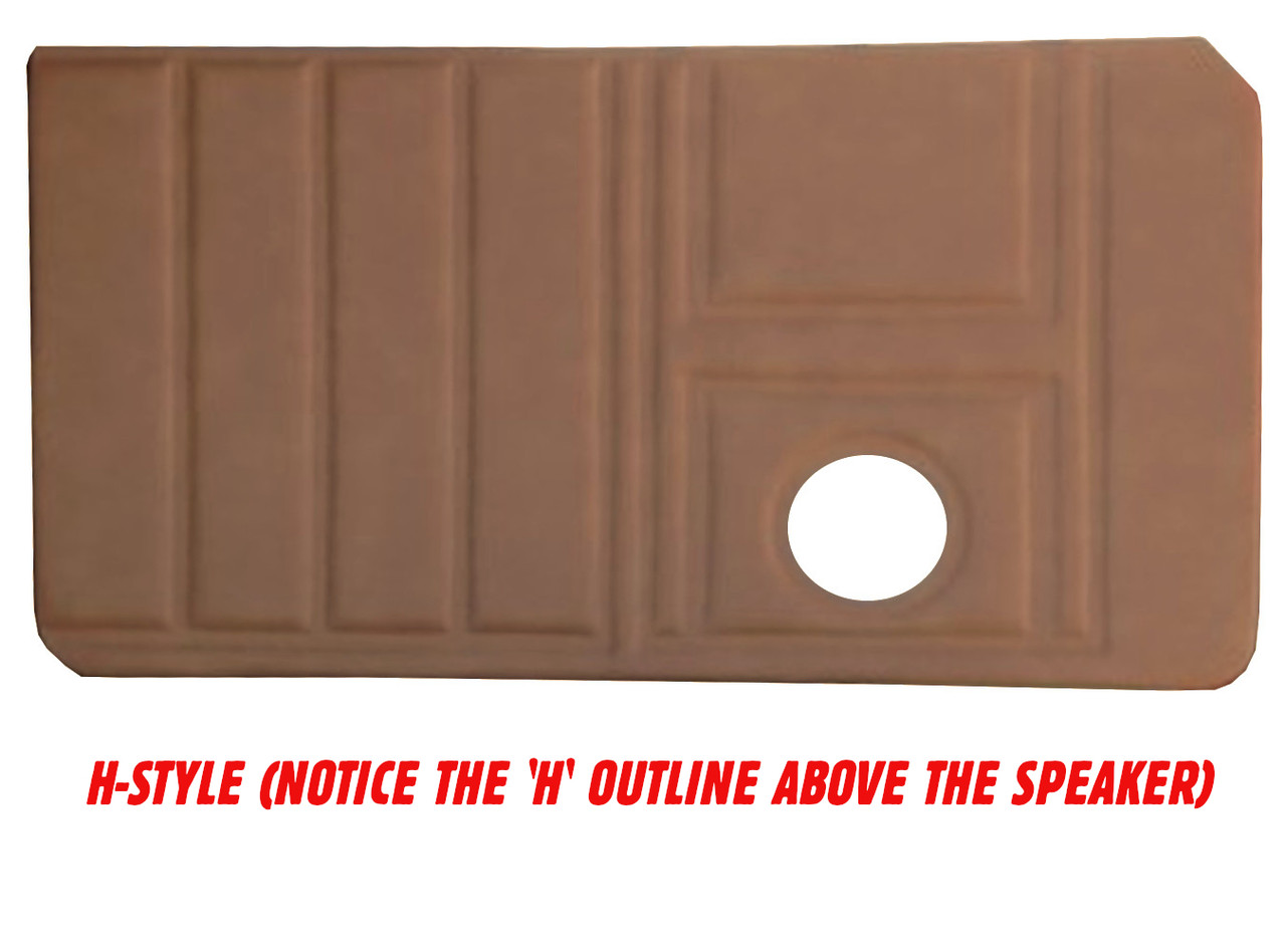Upholstered Front Door Panels - BJ's Full-Size Jeep Parts