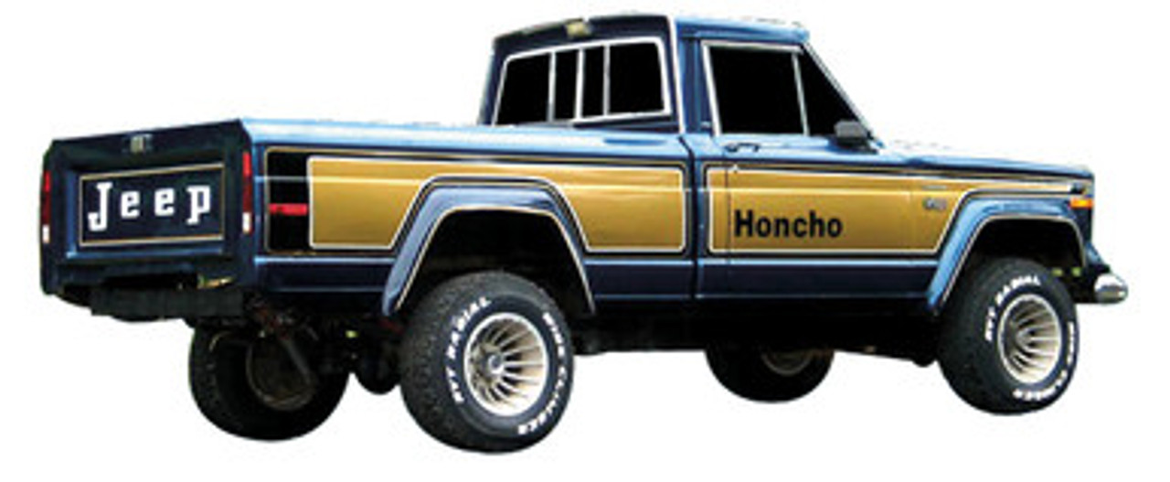 Phoenix Graphix 1976-1978 J-Series Pickup Honcho Vinyl Decal Set