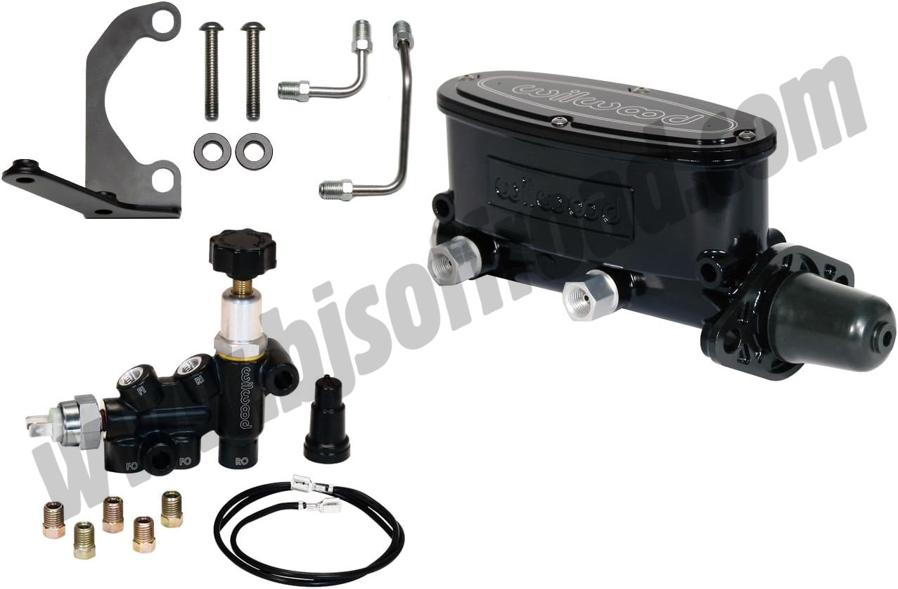 Wilwood Master Cylinder 11/8" Bore Black ECoat