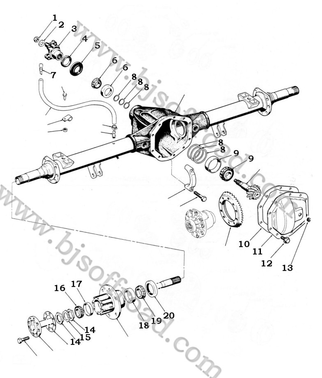 Dana 60 Small Parts