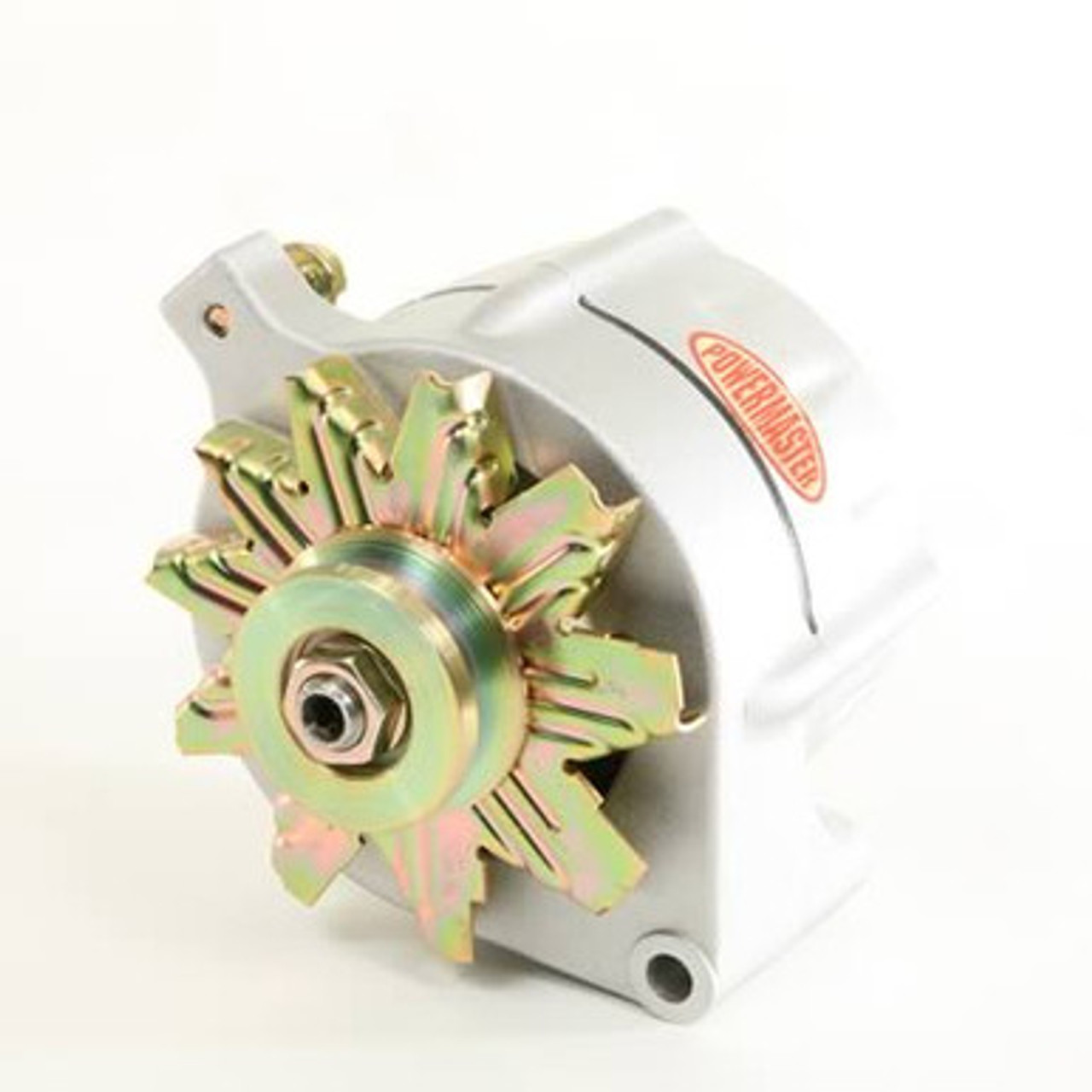 150 amp Powermaster Natural Finish Alternator 1975-1977 3" Mount