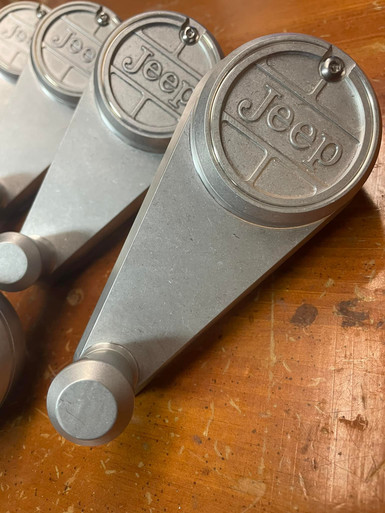 Billet Manual Tailgate Window Crank Handle - BJ's Full-Size Jeep Parts