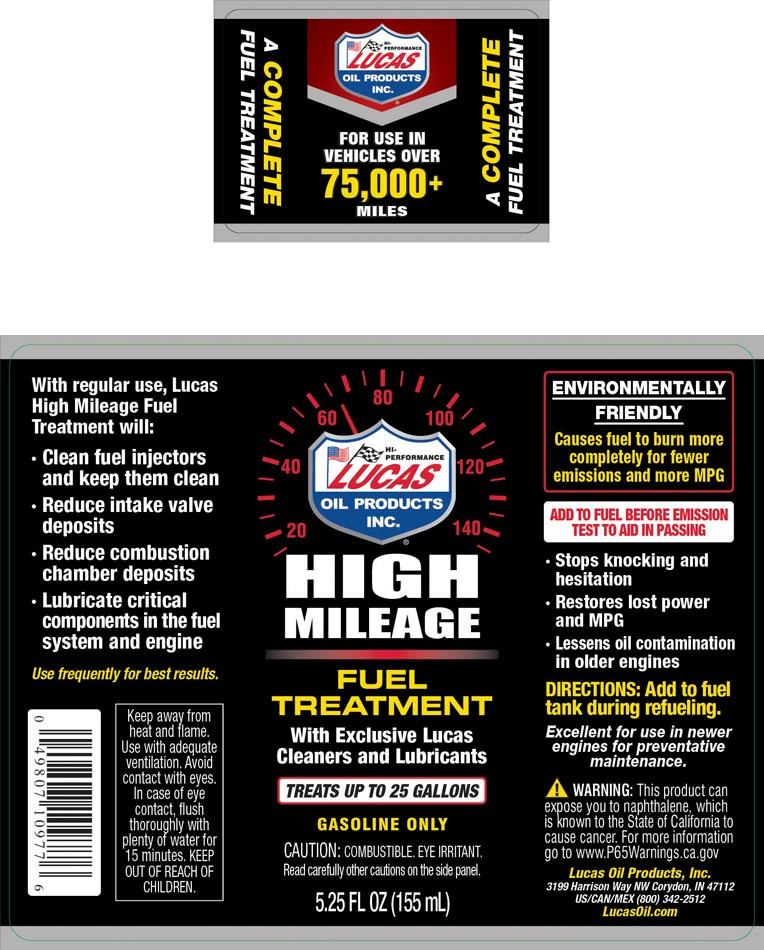 Lucas Oil High Mileage Fuel Treatment